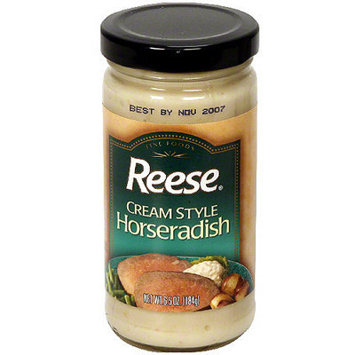 Reese Cream Style Horseradish, 6.5 oz (Pack of 6)