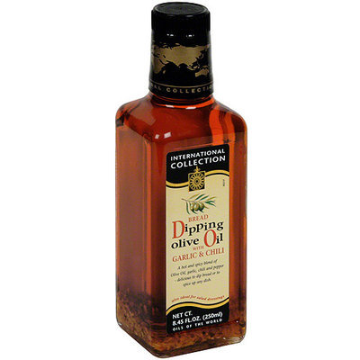 International Collection Dipping Olive Oil With Garlic & Chili, 8.45 oz (Pack of 6)