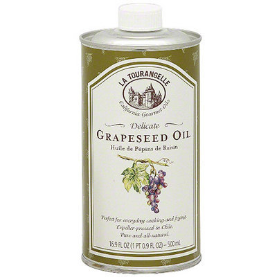La Tourangelle Gourmet Expeller-Pressed Grapeseed oil, 16.9 oz (Pack of 6)