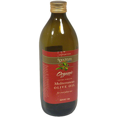 Spectrum Natural Extra Virgin Mediterranean Olive Oil, 33.8 oz (Pack of 6)