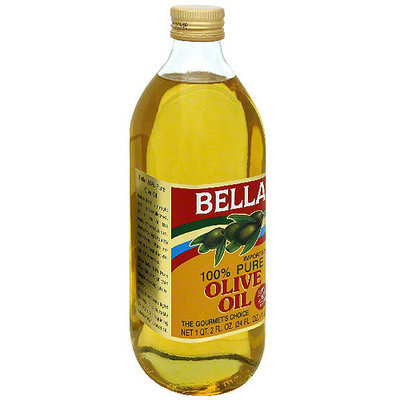 Bella 100% Pure Olive Oil, 34 oz (Pack of 6)