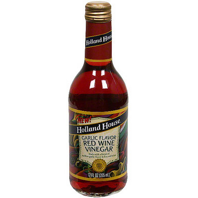 Holland House. Holland House Garlic Flavor Red Wine Vinegar, 12 oz (Pack of 6)