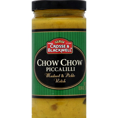 Crosse & Blackwell Chow Chow Piccalilli Mustard & Pickle Relish, 9.34 oz (Pack of 6)