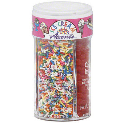 Dean Jacob's Ice Cream Accents Toppings, 5.9 oz (Pack of 6)