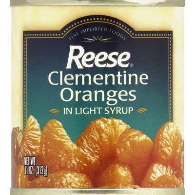 Reese Clementine Oranges In Light Syrup, 11 oz (Pack of 24)