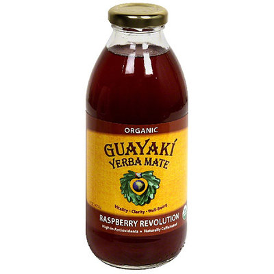 Guayaki Organic Yerba Mate Pure Heart Dietary Supplement, 16 fl oz, (Pack of 12)