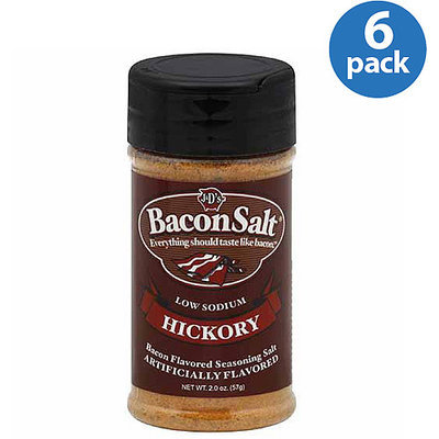 J & D's Hickory Bacon Salt, 2 oz (Pack of 6)
