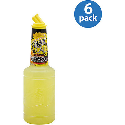 Finest Call Sweet & Sour Mixer, 33.8 oz, (Pack of 6)