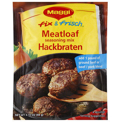 Maggi Fix & Frisch Meatloaf Seasoning Mix, 3.1 oz, (Pack of 12)