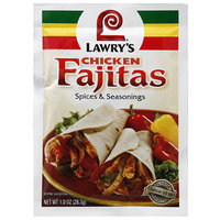 Lawry's Chicken Fajitas Spice & Seasonings, 1 oz, (Pack of 12)