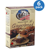 Hodgson Mill Whole Wheat Gingerbread Mix, 15 oz, (Pack of 6)