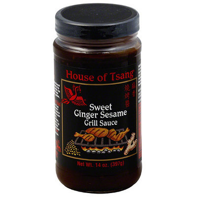 House of Tsang Sweet Ginger Sesame Grill Sauce, 14 oz, (Pack of 6)