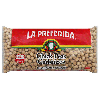 La Preferida Chick Peas Garbanzos, 16 oz, (Pack of 24)