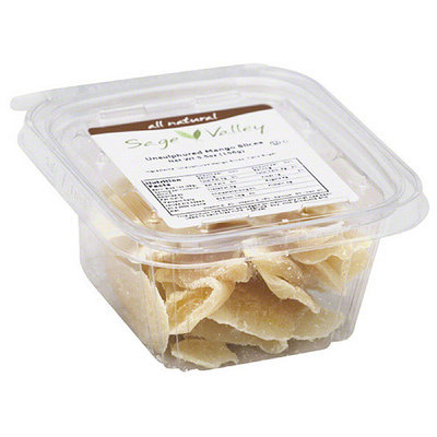 Sage Valley Unsulphured Mango Slices, 5.5 oz (Pack of 6)