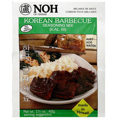 NOH of Hawaii Korean Barbecue Seasoning Mix, 1.5 oz, (Pack of 12)