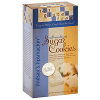 1-2-3 Gluten Free Lindsay's Lipsmackin' Sugar Cookie Mix, 21.6 oz (Pack of 6)