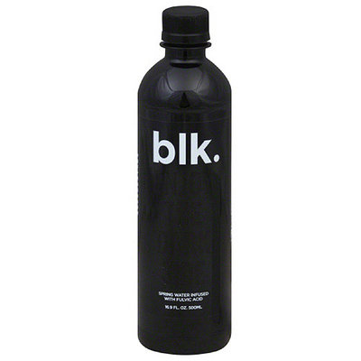 blk. Fulvic Trace Mineral Infused Water, 16.9 fl oz, (Pack of 24)