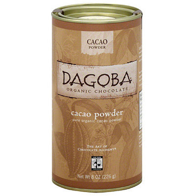 Dagoba Pure Organic Cacao Powder, 8 oz, (Pack of 6)