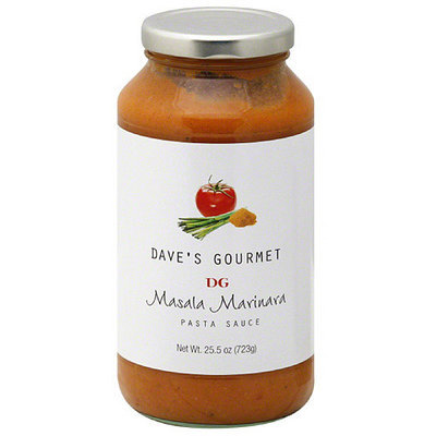 Dave's Gourmet Masala Marinara Pasta Sauce, 25.5 oz (Pack of 6)