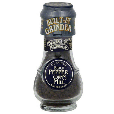 Drogheria & Alimentari Organic Black Peppercorns, 1.58 oz, (Pack of 6)