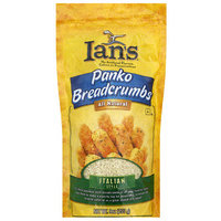 Ian's Panko Italian Style Breadcrumbs, 9 oz, (Pack of 12)
