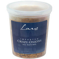 Lars Own Crispy Onions, 4 oz, (Pack of 12)