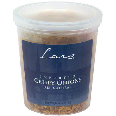 Lars Own Crispy Onions, 4 oz, (Pack of 12)