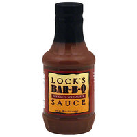Lock's BBQ Sauce, 18 oz, (Pack of 12)