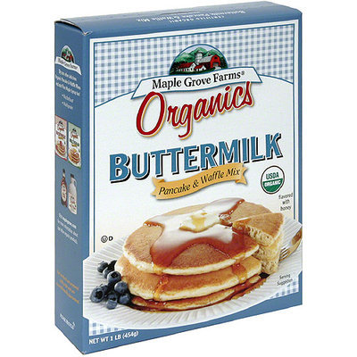 Maple Grove Farms Organic Pancake & Waffle Mix, 16 oz, (Pack of 8)