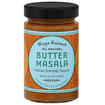 Maya Kaimal Butter Masala Indian Simmer Sauce, 12.5 oz, (Pack of 6)