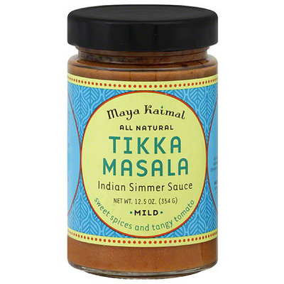Maya Kaimal Tikka Masala Indian Simmer Sauce, 12.5 oz, (Pack of 6)