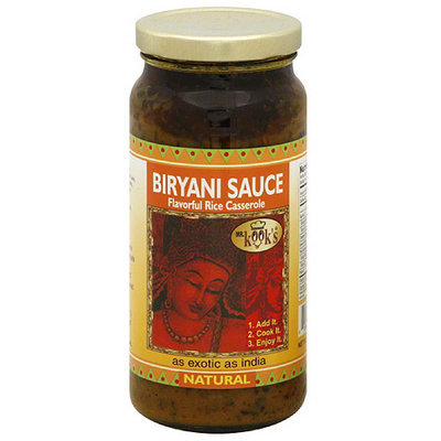Mr. Kook's Biryani Sauce, 16.5 oz, (Pack of 6)