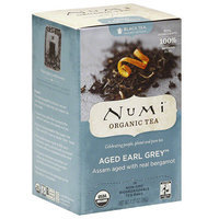 Numi Aged Earl Grey Organic Tea, 18 count, (Pack of 6)