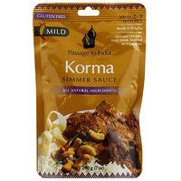 Passage to India Korma Simmer Sauce, 7 oz, (Pack of 6)