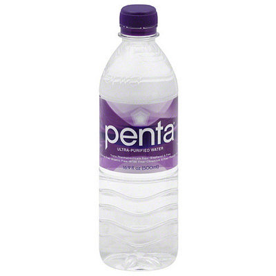 Penta Ultra-Purified Water, 16.9 fl oz, (Pack of 24)