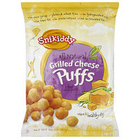 Snikiddy Grilled Cheese Baked Corn Puffs, 4 oz (Pack of 12)