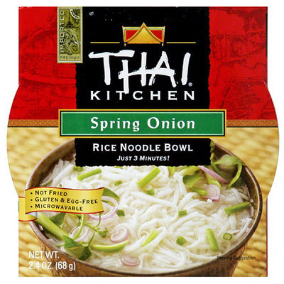 Thai Kitchen Spring Onion Rice Noodle Bowl, 2.4 oz, (Pack of 6)