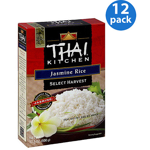 Thai Kitchen Select Harvest Jasmine Rice, 17.5 oz, (Pack of 12)
