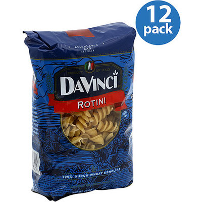 DaVinci Rotini Pasta, 16 oz, (Pack of 12)