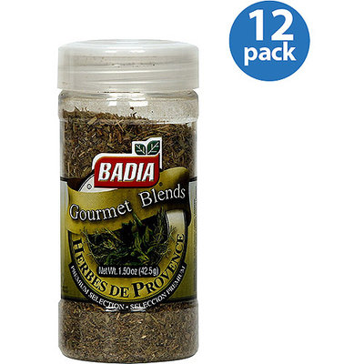 Badia Gourmet Blends Herbes de Provence, 1.5 oz, (Pack of 12)