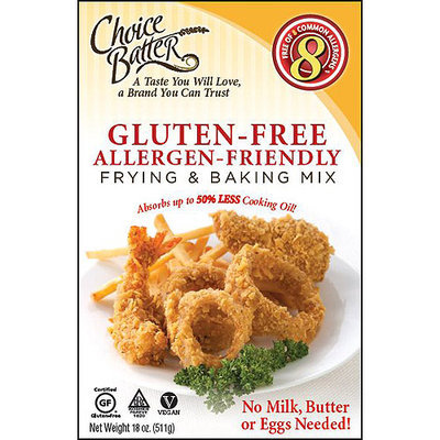 Choice Batter Low Oil-Absorbing Gluten-Free Batter, 18 oz, (Pack of 6)