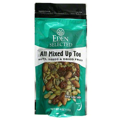 Eden Foods Selected All Mixed Up Too Nuts, 4 oz (Pack of 15)