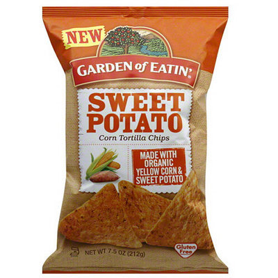 Garden of Eatin' Sweet Potato Corn Tortilla Chips, 7.5 oz (Pack of 12)