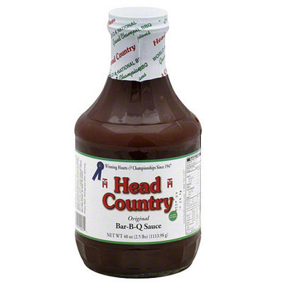 Head Country Original Bar-B-Q Sauce, 40 oz (Pack of 12)