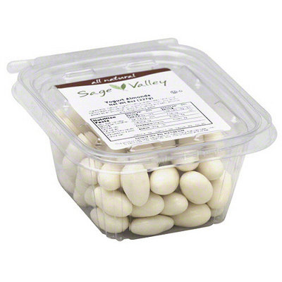 Sage Valley Yogurt Almonds, 8 oz (Pack of 6)