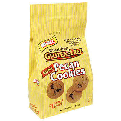 Midel MI-DEL Gluten-Free Mini Pecan Cookies, 8 oz (Pack of 12)