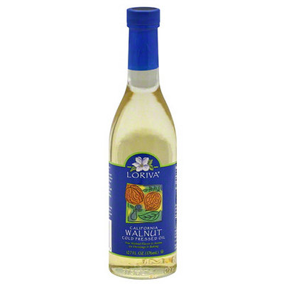 Loriva California Walnut Cold Pressed Oil, 12.7 fl oz, (Pack of 6)