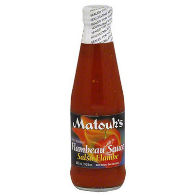 Matouk's West Indian Flambeau Sauce, 10 fl oz, (Pack of 12)