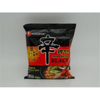 Nong Shim 4.58 oz. Shin Black Spicy Raymun Noodles - Case Of 18