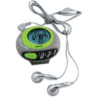 HoMedics 3D Deluxe Pedometer with Built-in FM Radio